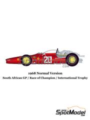 Car scale model kits / Formula 1 / 1/20 scale / 60s years: New products by  Model Factory Hiro | SpotModel